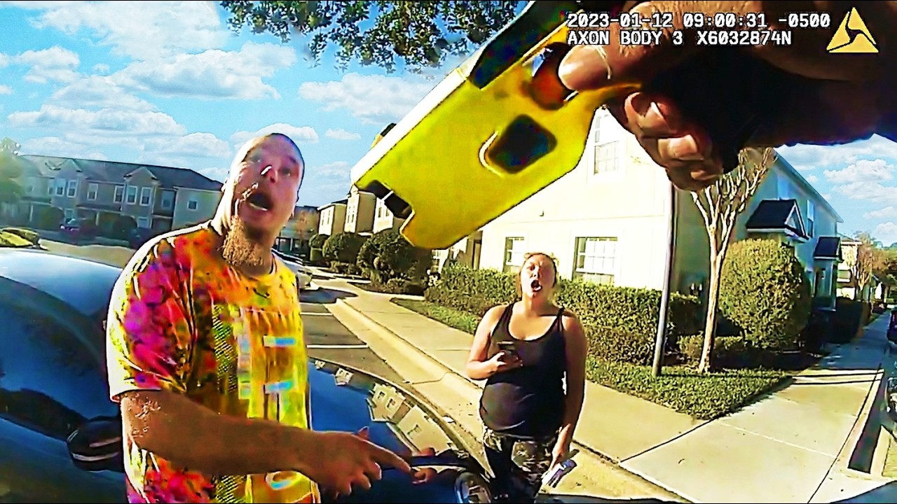 Road Raging Duo Threaten Police, Get Instant Karma