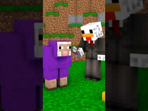 LA PECORA PIÙ STRANA DI MINECRAFT #shorts