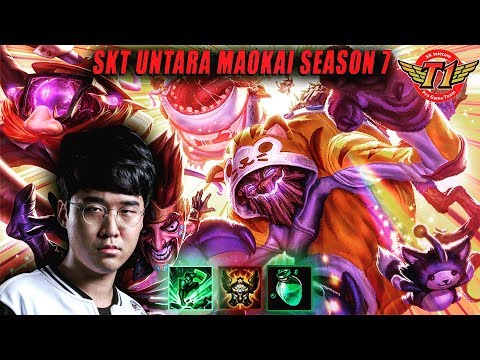 SKT T1 Untara | Maokai vs Jarvan IV | KR Challenger 424 LP #Worlds2017
