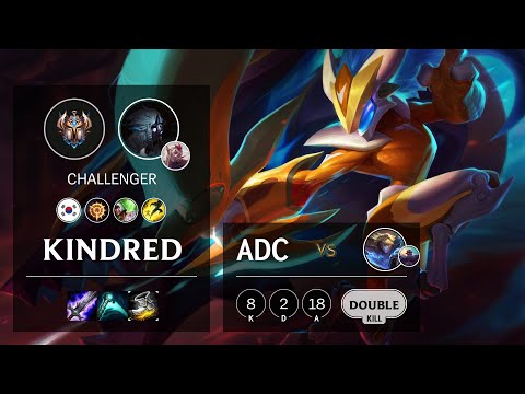 Kindred ADC vs Ezreal - KR Challenger Patch 10.16