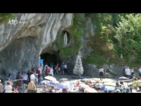 Chapelet du 5 juillet 2025 à Lourdes
