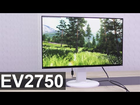 [DEUTSCH] EIZO FlexScan EV2750 27" IPS LED Monitor Testbericht
