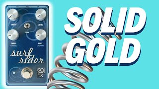 Video thumbnail for The Best Spring Reverb Pedal: Solid Gold FX Surfrider IV Review by Andy Knight Guitarist