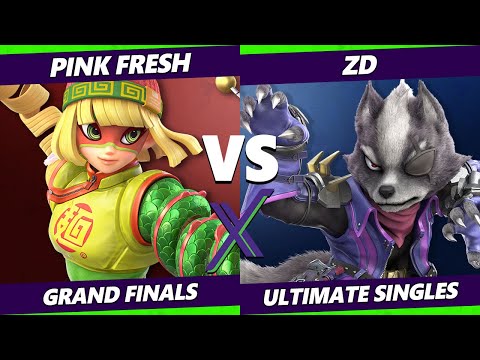 S@X 421 GRAND FINALS - Pink Fresh (Min Min) Vs. ZD [L] (Wolf) Smash Ultimate - SSBU