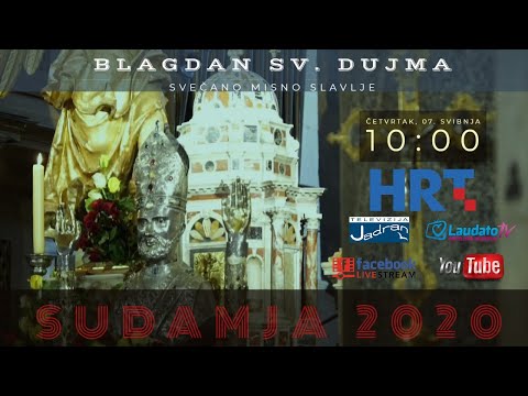 Blagdan sv. Dujma - Svečano misno slavlje - katedrala sv. Dujma - Split 07.05.2020
