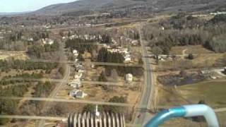 preview picture of video 'RC flying over Lee,Mass.  March 20, 2011'