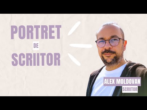 Portret de scriitor - Alex Moldovan
