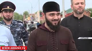 Рамзан Кадыров  посетил Курчалой с ознакомительной поездкой