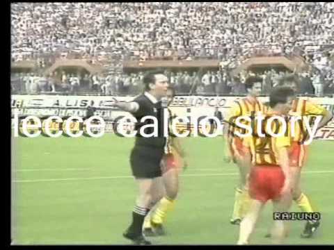Fiorentina-LECCE 1-1 - 04/06/1989 - Campionato Serie A 1988/'89 - 14.a giornata di ritorno