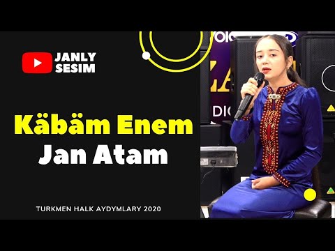 Maysa Myradova Kabam Enem Jan Atam Live Folk Song  2020