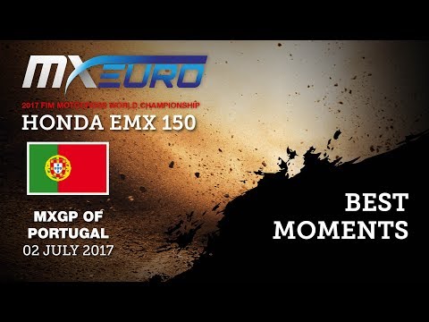 Honda EMX150 Race2 Best Moments_MXGP of Portugal 2017