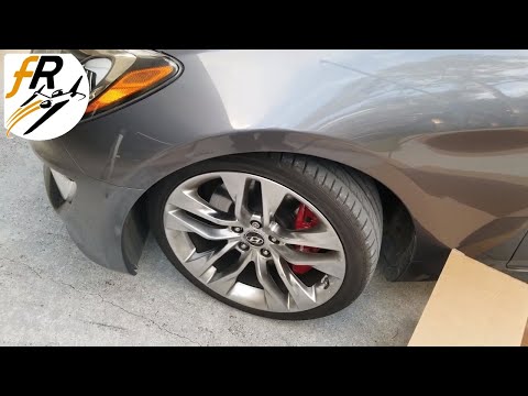 Ultimate Genesis Coupe  Brembo Rotor & Pad Swap