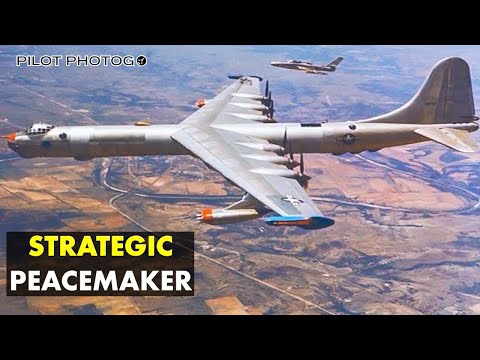 This Giant Plane Changed Everything in the 1950s! B-36 Peacemaker