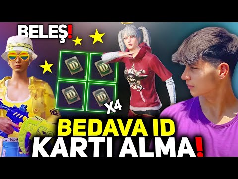 BEDAVA İSİM DEĞİŞTİRME KARTI ALMA PUBG MOBİLE 2026🔥SINIRSIZ VE ÜCRETSİZ İD KARTI NASIL ALINIR PUBG