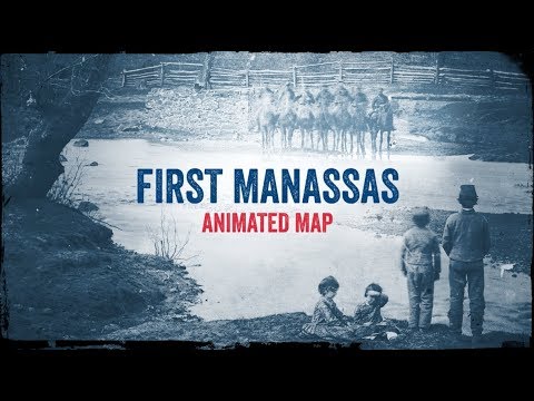 First Manassas: Animated Battle Map