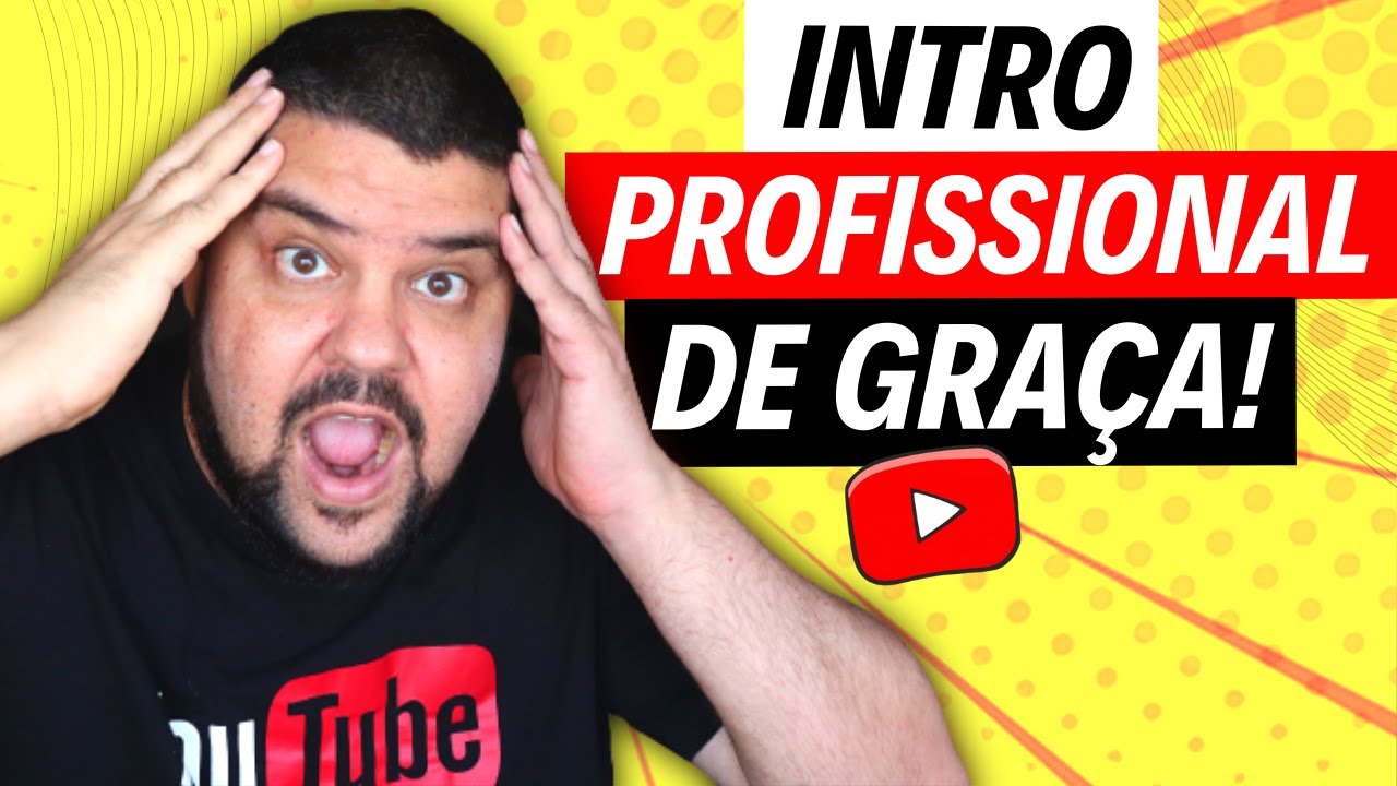 Como CRIAR INTRO PROFISSIONAL para YouTube GRÁTIS - tutorial PLACEIT | Canal Upload