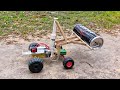 DIY Toy Road Roller At Home