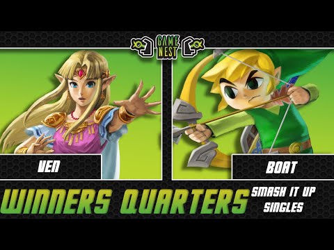 ven (Zelda) vs BOAT (Toon Link) | Winners Quarters | Smash It Up 97