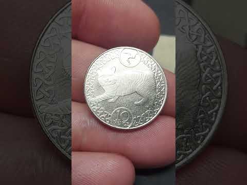 CAT 10 PENCE COIN OF THE DAY