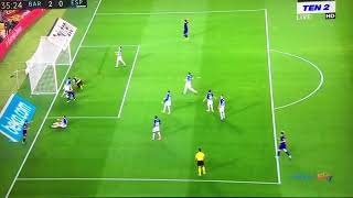Download lagu Barcelona vs Espanyol 2-0, Messi's second goal HD. 10SEP2017 mp3