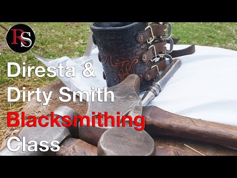 Diresta Blacksmithing Class With Rory May aka Dirty Smith Video