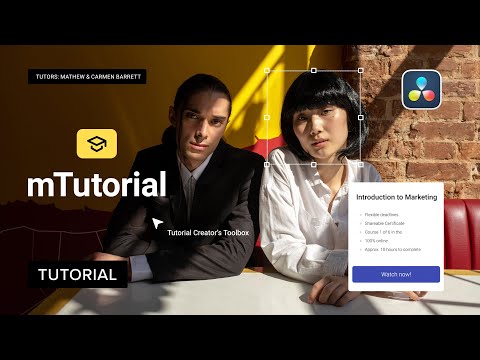 mTutorial DV — Creating appealing informative videos in DaVinci Resolve — MotionVFX