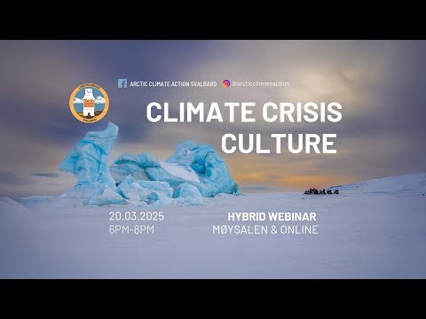 [Webinar] Climate Crisis Culture - Hedda Andersen & Julie Forchhammer
