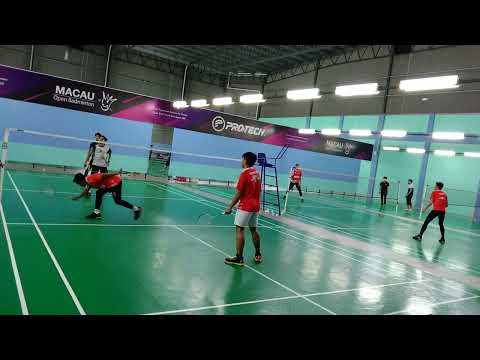 Badminton Men's Double Open Frendly Match - Faris / Faiz Rozain Vs (Libas) Helmi / Ariffin Nazri