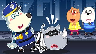 Wolfoo - We Are The Police - Find The Thief - Fun Puzzle Games For Kids