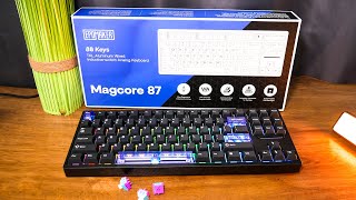 Un Clavier ULTRA réactif avec des Switchs Inductifs ?! Epomaker Magcore 87
