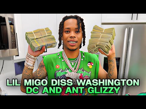 Lil Migo diss Washington DC and ant glizzy because he got robbed All his money come from a lawsuit