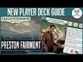 NEW PLAYER DECK FOR PRESTON FAIRMONT | Arkham Horror: The Card Game