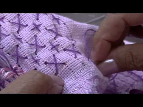 Mulher.com 23/02/2015 Ana Maria Ronchel - Bordado em cruz