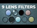 9 Must Try LENS FILTERS Explained For Photographers Videographers