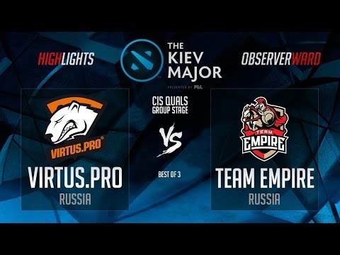 [RU] Virtus.pro vs Team Empire l Best of 3 l Dota 2 The Kiev Major 2017
