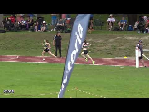 2022 Vic Relays: Women U18 4x400m Final