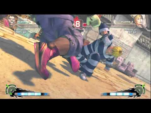 SSF4: Eternalbomb (Boxer) VS Sensei Ghost (Cody)