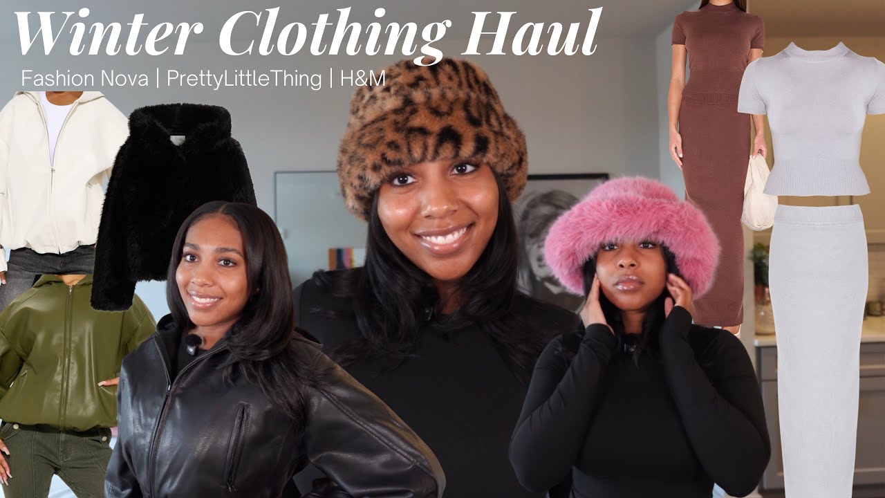 Winter Try-On Haul | Fashion Nova, PLT & H&M