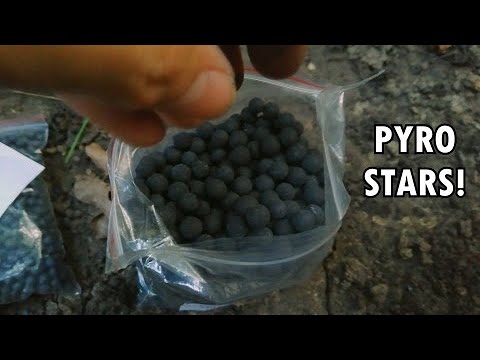 99% DRY - ROLLED FIREWORK STARS - Crispy sound!!