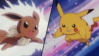 Pikachu vs Eevee!  Pokémon: Adventures in the Ora