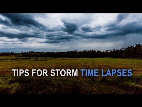 Stormy Time Lapse + Tips for Exposure Blending