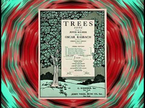 "Trees" 1931 Brunswick Salon Orchestra - Directed By Victor Young