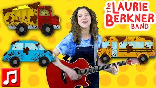 &quot;Wash It&quot; by The Laurie Berkner Band | Car, Truck, Bus Song | For Kids | Car Wash, Vehicles, Cleanup
