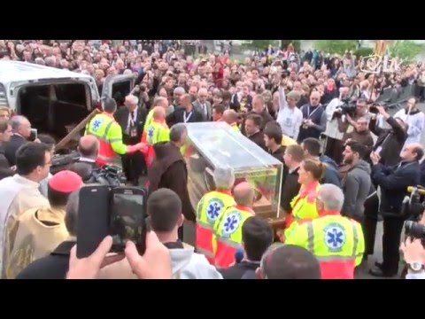 Tijelo sv. Leopolda Bogdana Mandića ispraćeno je iz Hrvatske