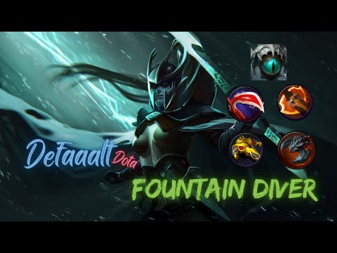 FOUNTAIN DIVING - [PHANTOM ASSASSIN] DOTA 2 GAMEPLAY