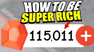 How to be SUPER RICH in GEMS! LAUNDRY SIMULATOR (ROBLOX)