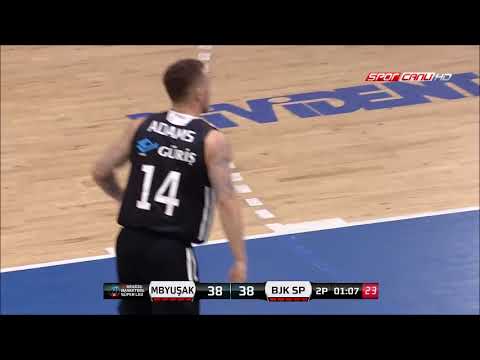 Josh Adams harika smaç  Muratbey Uşak-Beşiktaş Sompo Japan