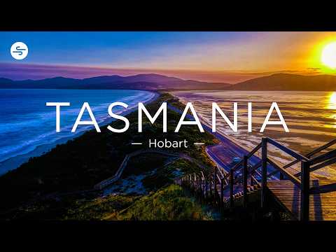[4K UHD] Hobart, TASMANIA🇦🇺 Ambient Drone Film + Peaceful Meditation Music for Relax