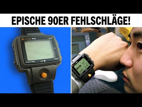 10 Innovative Technikprodukte der 1990er-Jahre, die KLÄGLICH GESCHEITERT sind!