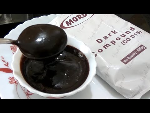 Chocolate Ganache for Cake Frosting | Using Whipping Cream and Dark Chocolate | Basic Cream